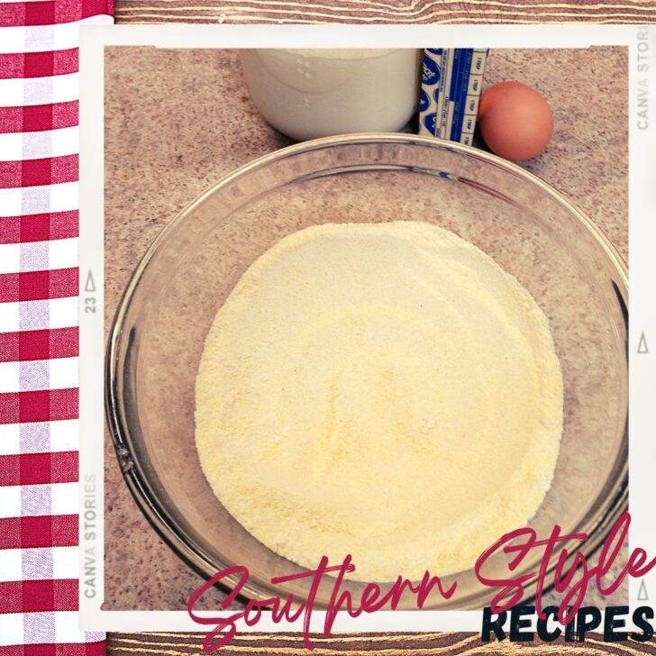 Southern style corn bread recipe dry ingredients