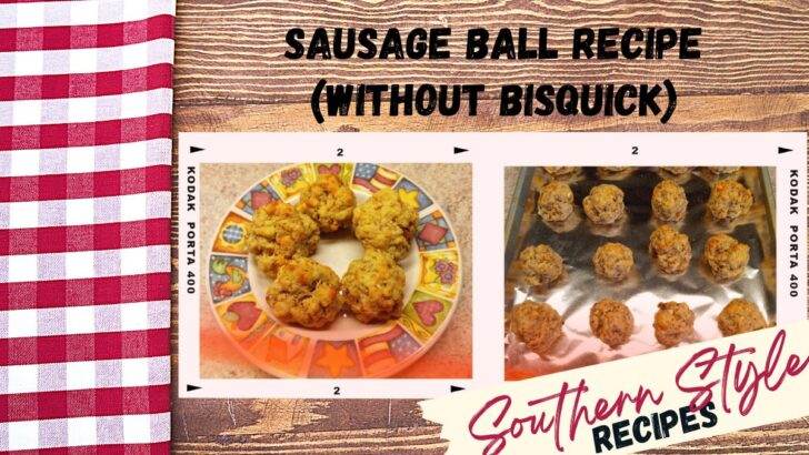 Sausage Ball Recipe (Without Bisquick) image